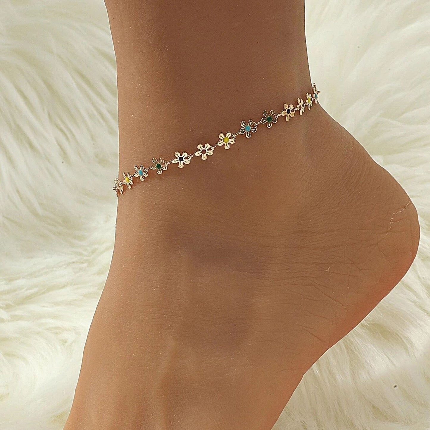 Delicate Stainless Steel Anklet